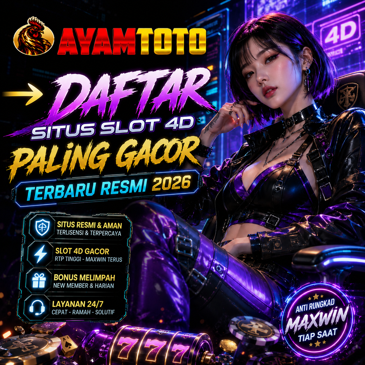 AYAMTOTO -> Daftar Situs Slot 4D Paling Gacor Terbaru Resmi 2026